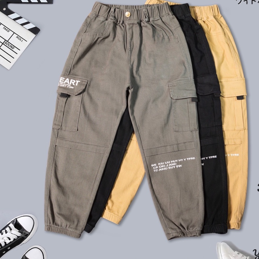 Quần Kaki Bé Trai, Quần kaki nhiều màu, kiểu dáng đơn giản, phong cách độc lạ, quần bo chun  013837