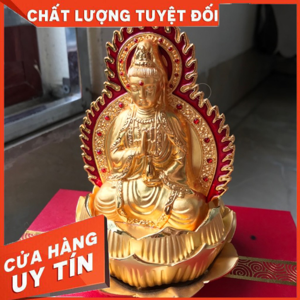 Tượng phật Quan Âm lửa 2 mặt nước hoa (ảnh thật) chất lượng , cao cấp