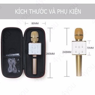 MIC KARAOKE Q7 KÈM LOA - Q7
