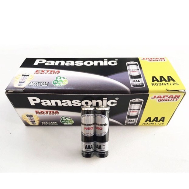 Pin AAA Panasonic NEO R03NT-2S Extra Heavy Duty.