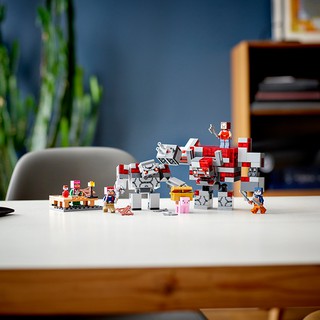 Đồ chơi lắp ráp Lego Minecraft 21163 - Đại Chiến Đá Đỏ