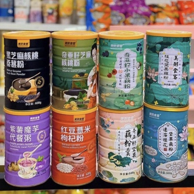 Bột củ sen - bột cháo dinh dưỡng, dưỡng nhan, thay thế bữa ăn MEIZHOUSHIKE