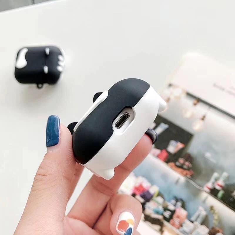 vỏ bọc airpod - case airpod husky siêu kute 1/2 pro