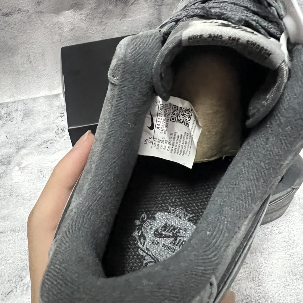 Giày Sneaker Thể Thao A F 1 Reigning Champ Da Lộn Cao Cấp