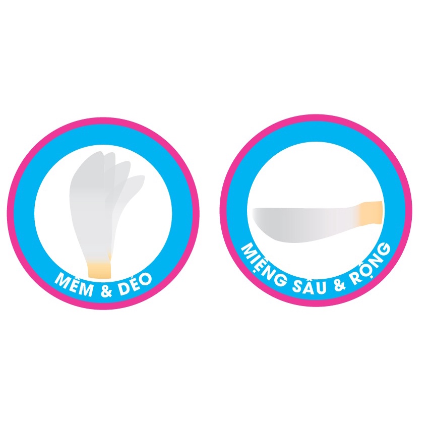 [UP3039] THÌA ĂN DẶM CÁN DÀI SILICONE UPASS (katydang)