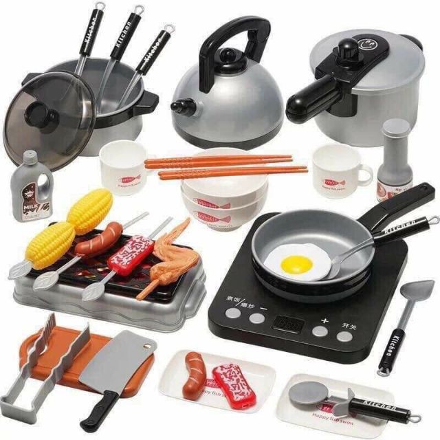 Bộ đồ chơi nấu ăn cho bé 36 món Kitchen