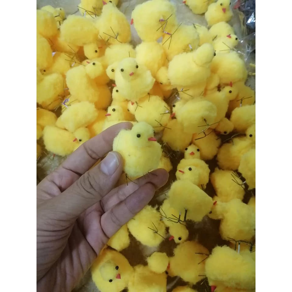 Mô Hình Đàn Gà Bố Mẹ và 10 Con Bằng Xốp Cho Các Bé Mầm Non
