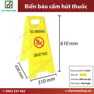 Biển báo khu vực Cấm Hút Thuốc