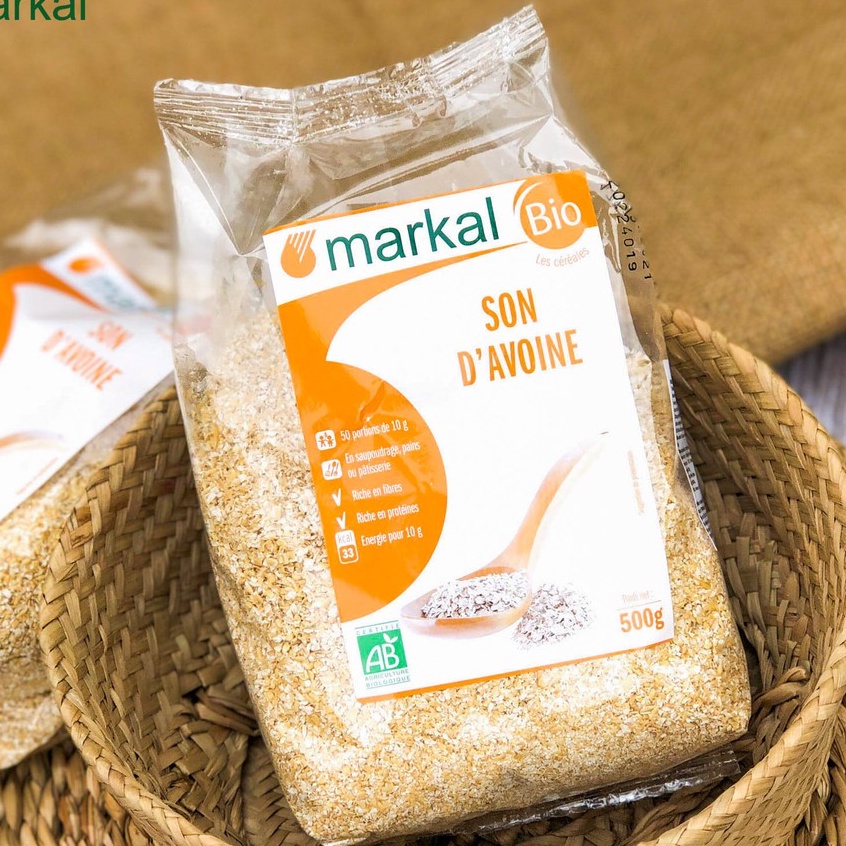 Hạt Yến Mạch Ăn Dặm Cho Bé, Yến Mạch Markal Organic Ăn Dặm Giảm Cân An Toàn