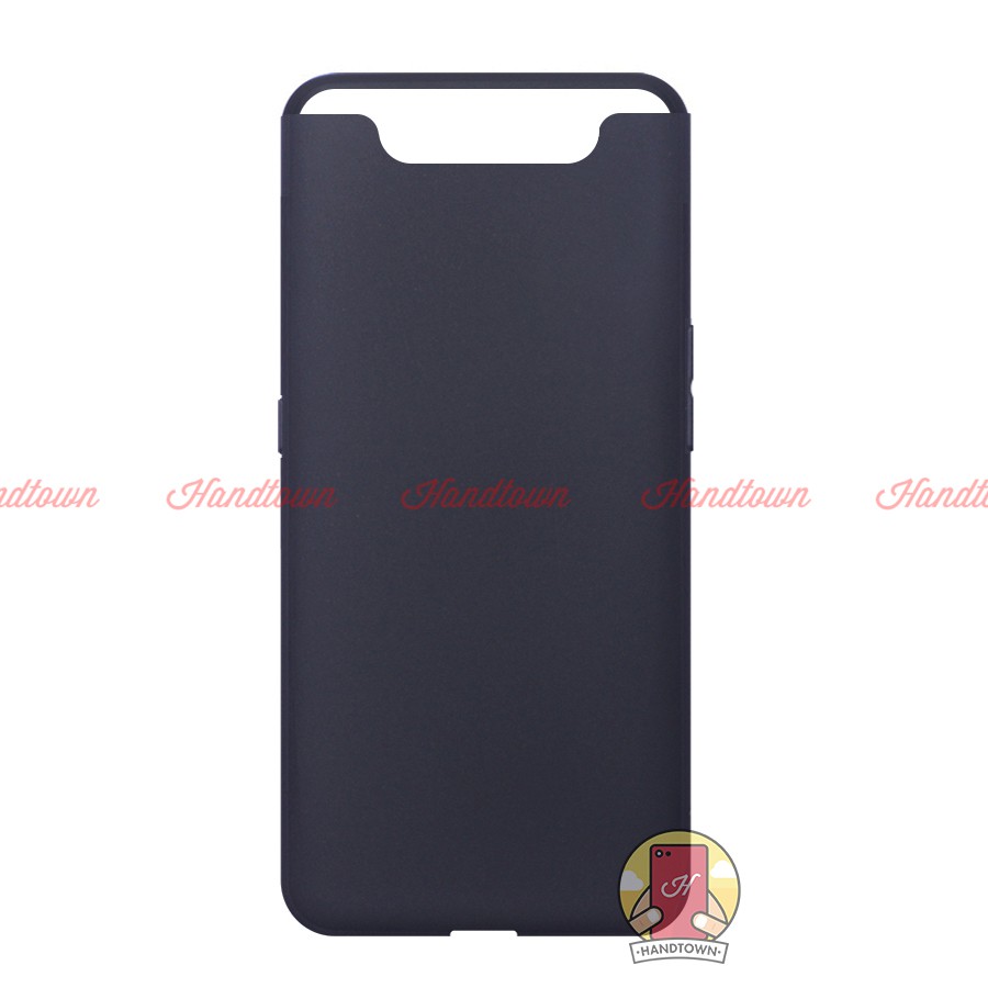 Ốp Lưng Samsung Galaxy A80 / A90 Dẻo Đen Chống Ố