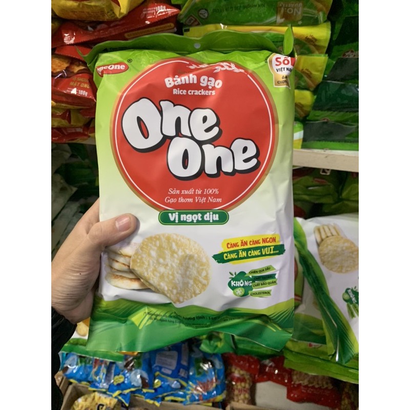 Bánh gạo vị ngọt dịu One One gói 150g / 230g (mẫu mới)