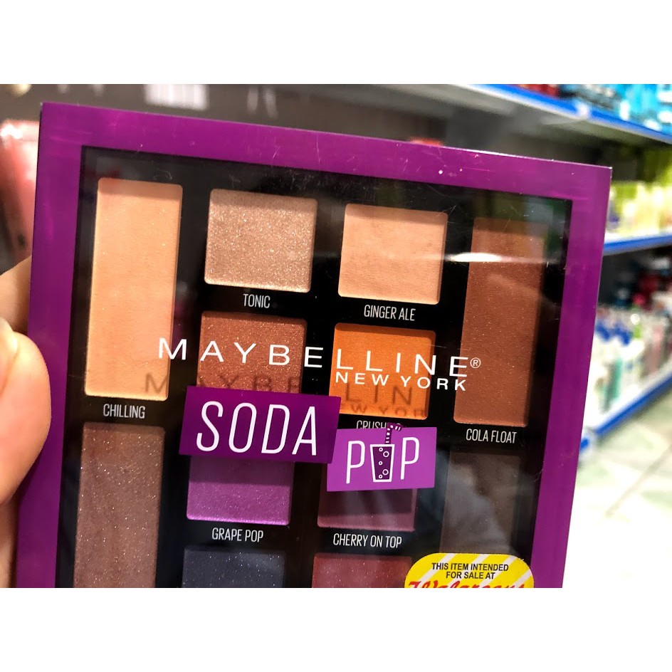 Bảng màu mắt sang chảnh maybelline soda pop