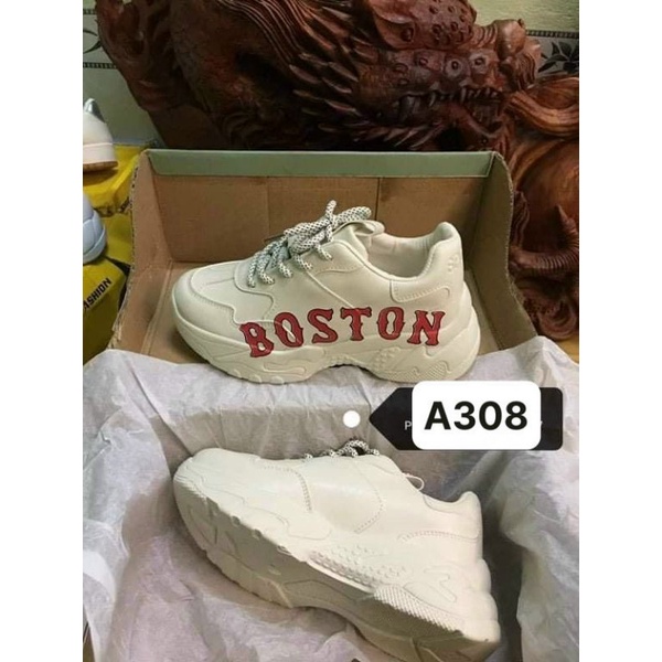 Giày thể thao cao cấp Boston mickey mlb