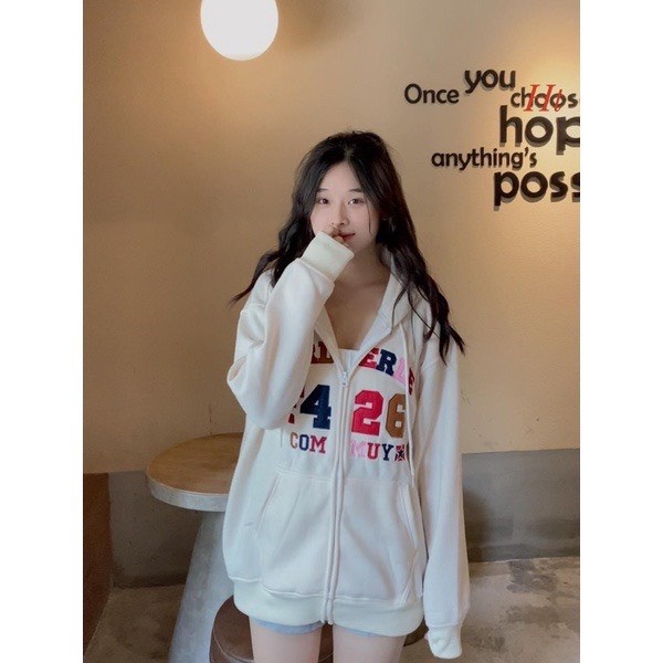 Áo khoác nỉ F4-26 trắng KHÁNH NHƯ STORE - Khoác Hoodie nỉ f4