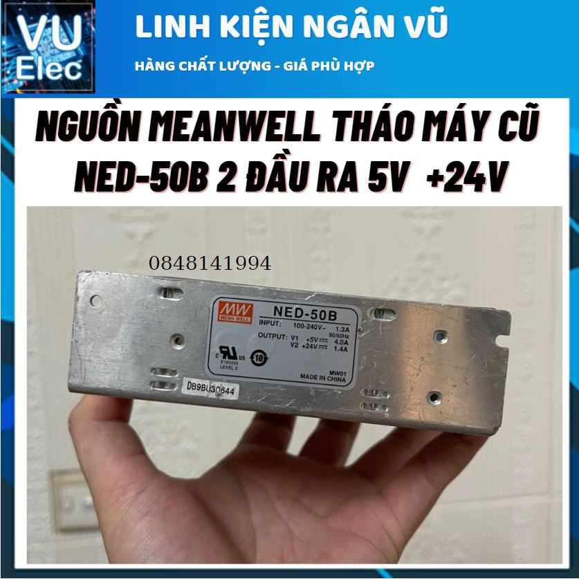 Nguồn tổ ong nhiều đầu ra 5V 12V 15V 24V UNION hoặc Meanwell hàng chính hãng tháo máy