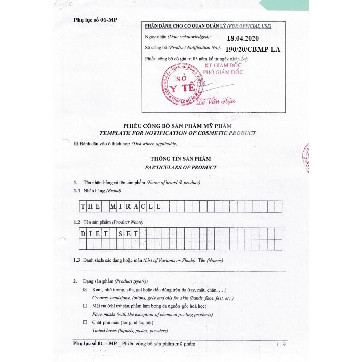 [Chính hãng] Gel thoa khử mỡ thảo dược The Miracle | BigBuy360 - bigbuy360.vn