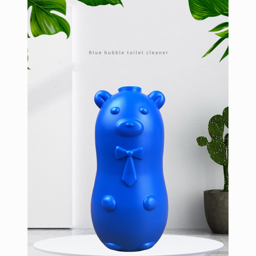 Lọ thả bồn cầu Gấu xanh HAOSACH tẩy rửa khử mùi toilet chai làm sạch phòng tắm diệt khuẩn