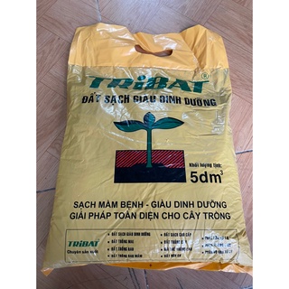 Đất sạch Tribat giàu dinh dưỡng 5dm3