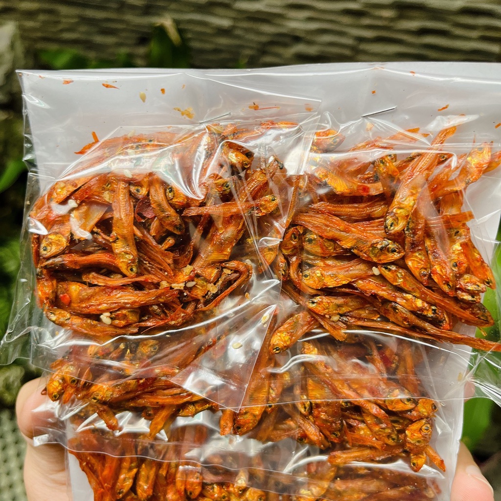 Cá Tép - Cá Chi Chi Tuổi Thơ Đồ Ăn Cổng Trường Cay Cay