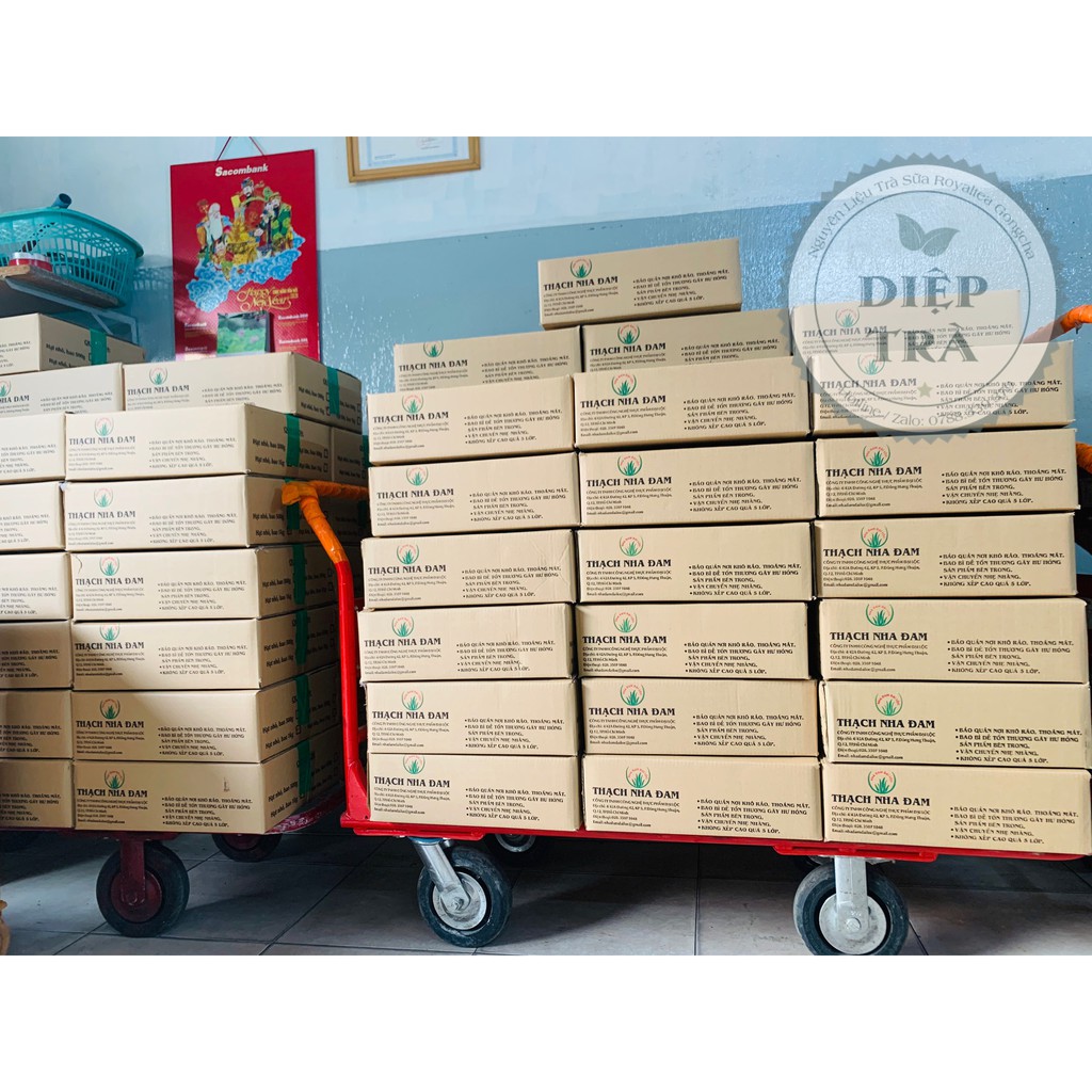 Nha đam Xuân Thịnh/ Đại Lộc (size 9mm ống hút) Gói 1kg | BigBuy360 - bigbuy360.vn