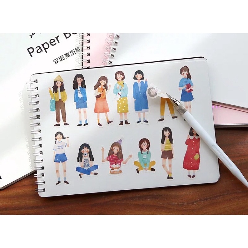 SỔ CHIẾT LƯU TRỮ WASHI STICKER