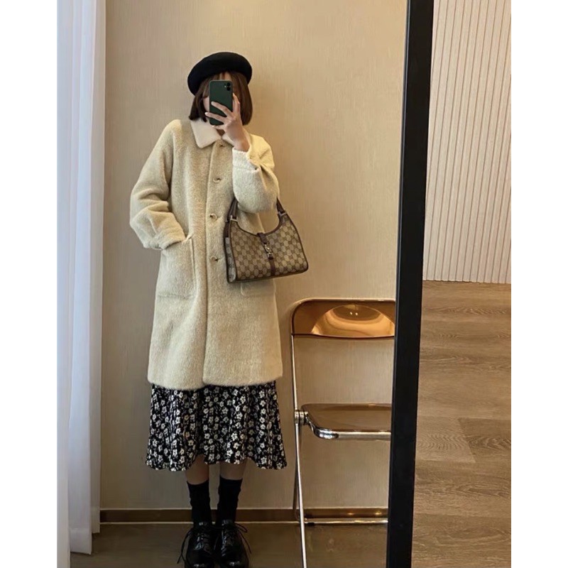 váy hoa nhí vintage chéo cổ dáng dài Ulzzang style 🌸 VKE 9171 Hàng Quảng Châu | BigBuy360 - bigbuy360.vn