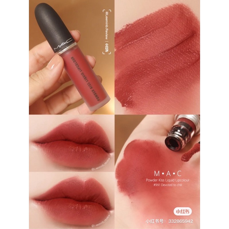 Son kem Mac powder kiss liquid mới nhất