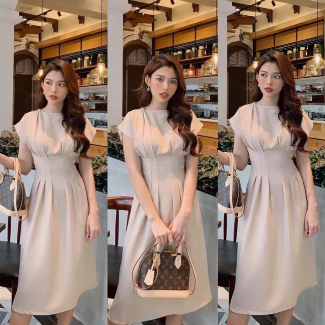 Đầm dự tiệc xoè chít eo siêu xinh