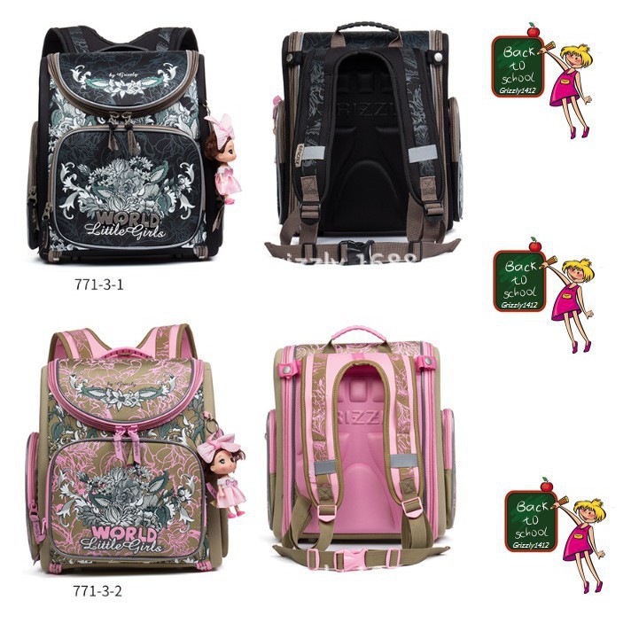 Cặp chống gù Nga GRIZZLY cho bé gái dòng 771