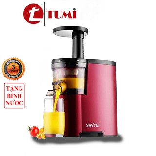 Máy ép chậm, máy ép hoa quả SAVTM, tặng kèm 2 bình nước