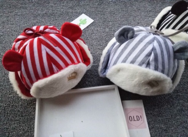 Nón lót bông cho bé