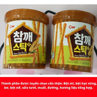 Bánh quy rắc vừng CW Hàn Quốc 220g