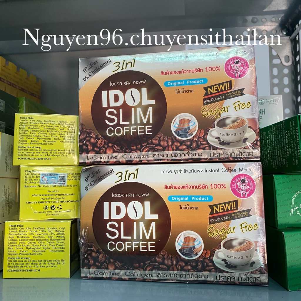 giảm cân-idol cf slim-thailan chính hãng (hộp 10 gói) _chính hãng100%