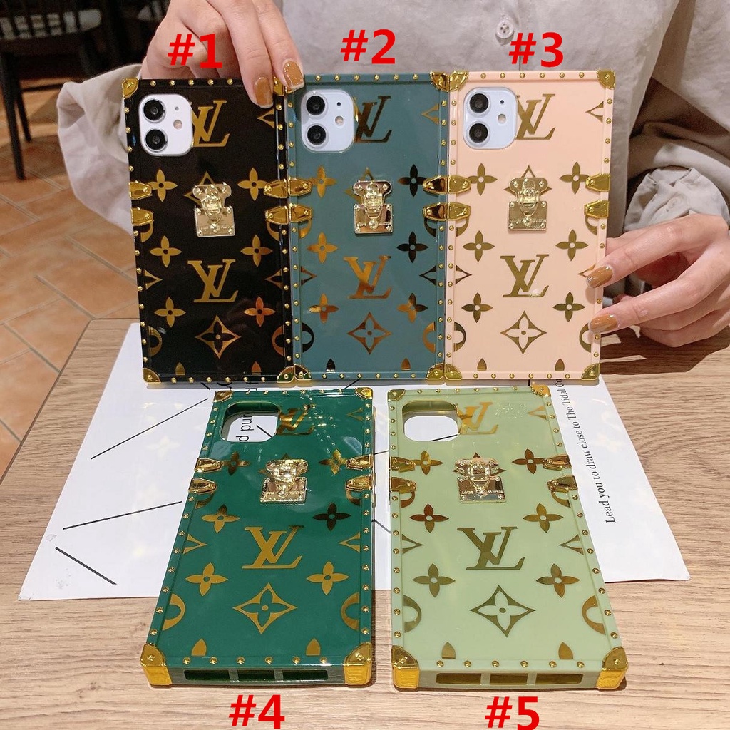 Ốp điện thoại vuông thời trang thích hợp cho iPhone 11 Pro Max X XR XS MAX 6 6S 7 8 Plus