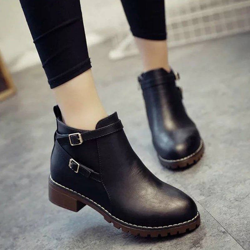 DR. MARTENS Giày Bốt Nữ Da Cổ Cao Thời Trang Anh Quốc 2020