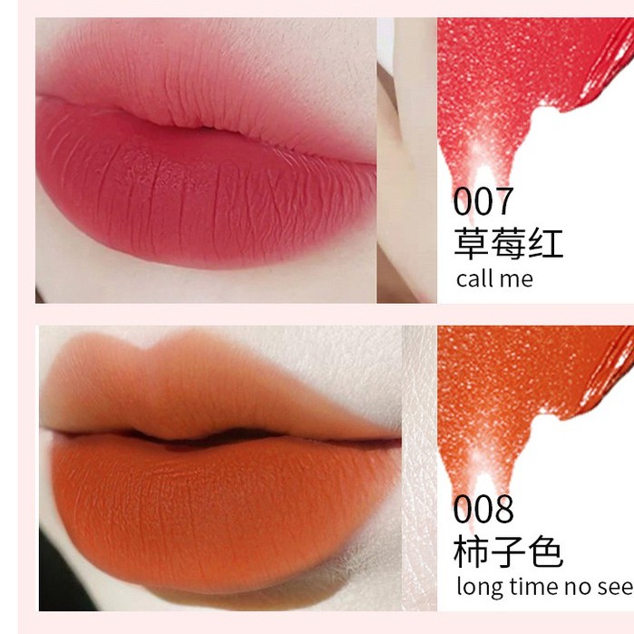 Son môi kakashow mềm mịn tự nhiên dạng lỏng hiệu ứng mờ sương lâu trôi chống thấm nước sáng bóng | BigBuy360 - bigbuy360.vn