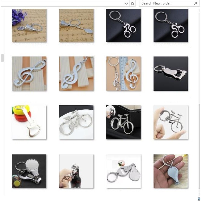 Móc khóa cực đẹp đa chức năng dùng mở bia bấm móng tay mỏ lếch