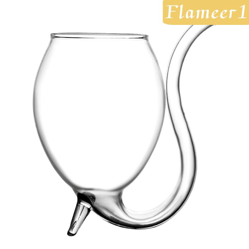 [Flameameer1] Ly Thủy Tinh Uống Cocktail Martini Với Ống Hút Dài Trang Trí Nhà Hàng