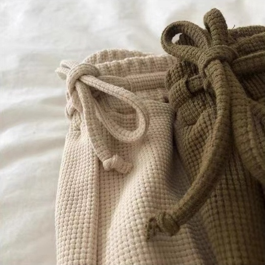 Xiaozhainv Quần Short Lưng Cao Ống Rộng Phong Cách Hàn Quốc Thời Trang Cho Nữ