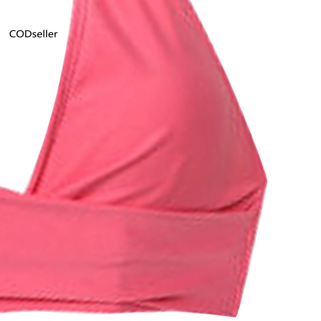 Bộ Đồ Bơi Liền Thân Hở Lưng Mềm Mại Màu Trơn Cho Nữ | BigBuy360 - bigbuy360.vn