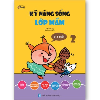 Sách thiếu nhi - KỸ NĂNG SỐNG - Lớp Mầm 2 (3-4 tuổi)