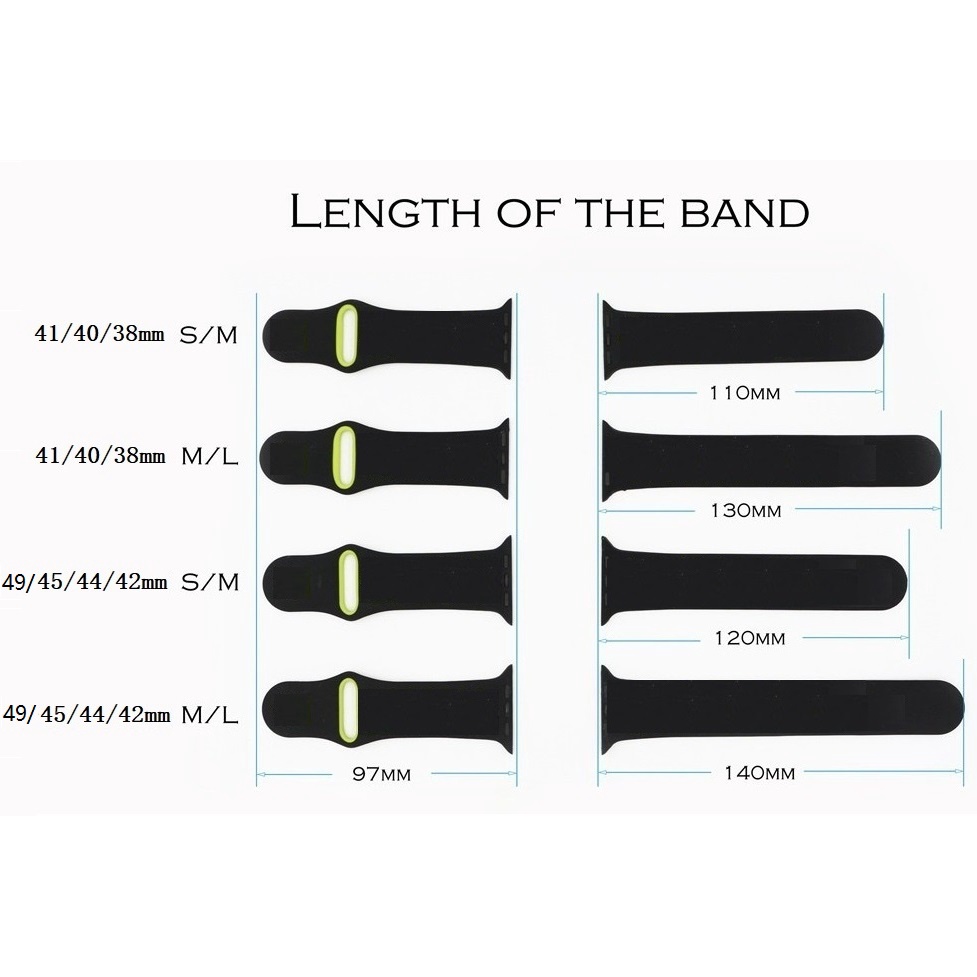 Dây Đeo Silicon Mềm Cho Đồng Hồ Thông Minh Apple Watch 41 / 40 / 38mm 49 / 45 / 44 / 42mm Series Ultra / 8 / 7 / SE / 6 / 5 / 4 / 3 / 2 / 1