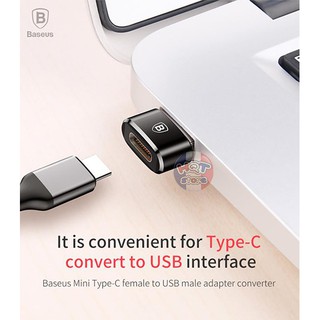 Đầu chuyển đổi Type-C sang USB 2.0 Baseus chính hãng