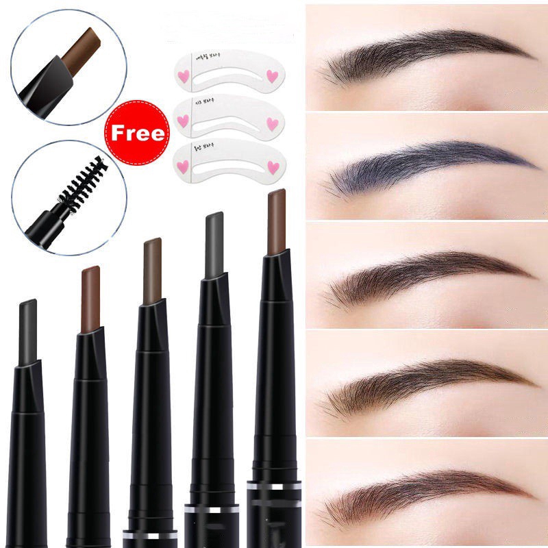 Chì kẻ chân mày thiết kế đầu cọ tiện dụng chất lượng cao