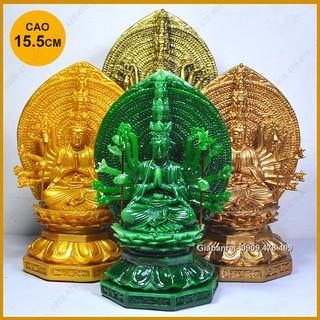Tượng Bồ Tát Thiên Thủ Thiên Nhãn Chi Tiết Cao 16cm ( Phật Nghìn Tay Nghìn Mắt ) - 6868