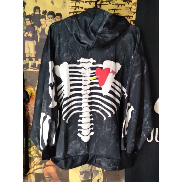 Áo hoodie xương có sẵn