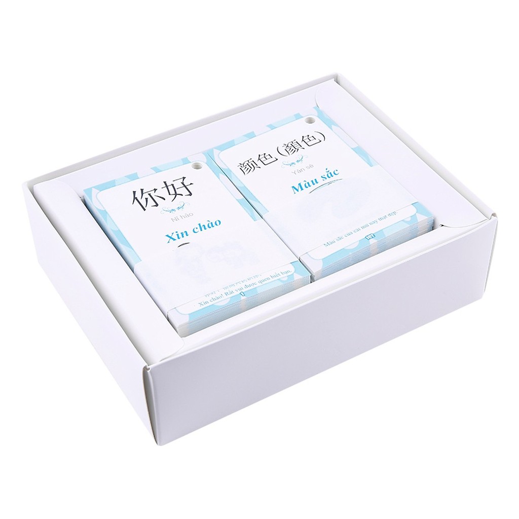 Sách - The Flashcard Học Từ Vựng Tiếng Trung Căn Bản