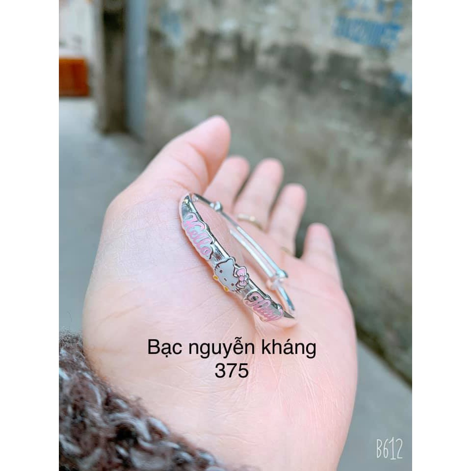 VÒNG BẠC NGUYÊN CHẤT CHO BÉ