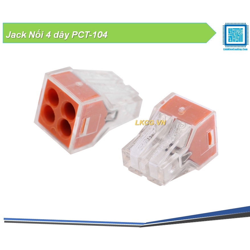 Jack Nối 4 dây PCT-104