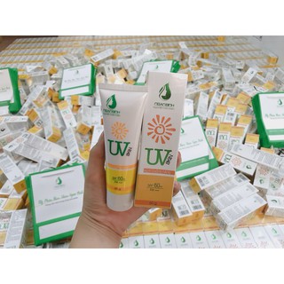 Kem Chống Nắng UV Skin SPF 60+++ Ngân Bình chống tia uv, tia cức tím, trang điểm . mới HÀNG MỚI chính hãng